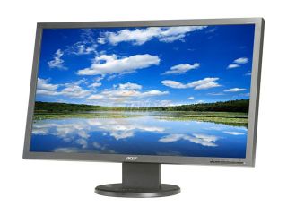 Acer V243HAJbd Black 24" 2ms(GTG)  Widescreen LCD Monitor 300 cd/m2 ACM 80000:1(1000:1)