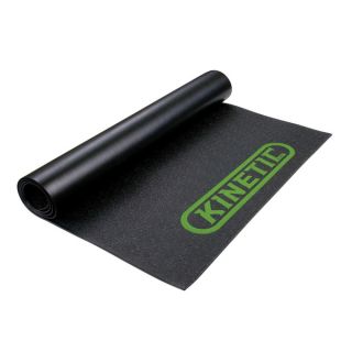 Kinetic T 741 Rubber Bicycle Trainer Floor Mat   Black  