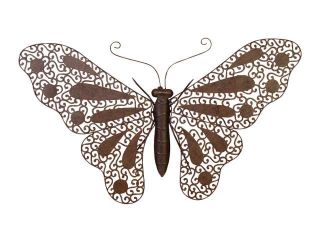 Metal Butterfly Nature Fresh Decor by Benzara