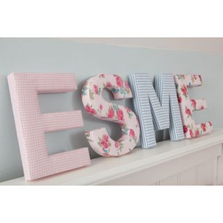 Candy Stripe Fabric Wall Plaque by Baby Face