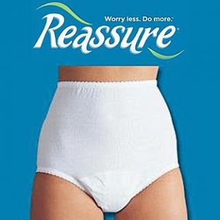 Reassure Reusable Security Panty, 6 pairs , XXLarge   Health