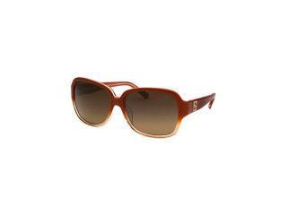 Fendi Fs5232r 611 56 14 130 Women's Square Orange Gradient  Sunglasses