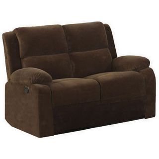 Haven Reclining Loveseat, Dark Brown