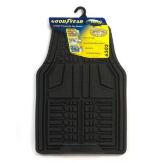 Goodyear Premium Rubber Front Mats with Deep Basin Containment (2 Piece) GY630272