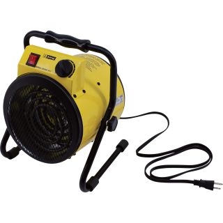 King Yellow Jacket Mini Portable Electric Heater — 5100 BTU, Model# PSH1215  Electric Garage   Industrial Heaters