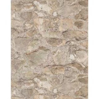 York Wallcoverings 57.75 sq. ft. Weathered Finishes Field Stone Wallpaper PA130901