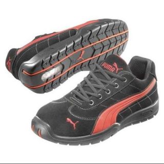 PUMA 642635 11 Athletic Work Shoes, Stl, Mn, 11, Blk, 1PR