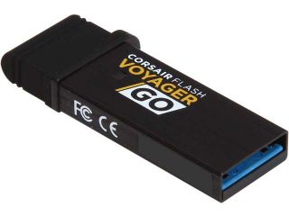 CORSAIR Flash Voyager GO 32GB USB 3.0 OTG Flash Drive Model CMFVG 32GB NA