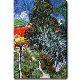 Vincent van Gogh Garden in Auvers Oil on Canvas Art  