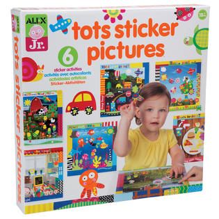 Alex Toys Tots Sticker Pictures   Toys & Games   Arts & Crafts   Craft