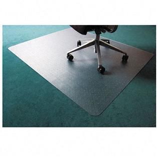Floortex  Polycarbonate Chair Mat, 47 x 35, Clear