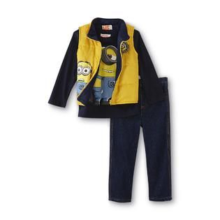 Despicable Me Toddler Boys Vest, Shirt & Jeans   Baby   Baby