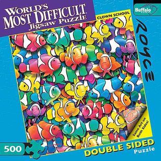 Worlds Most Difficult Jigsaw Puzzle   Clownfish   Toys & Games