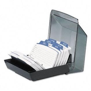 Rolodex Petite Covered Tray Card File   Office Supplies   Desk