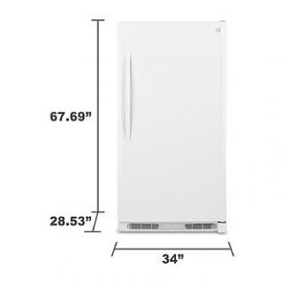 Kenmore 16.6 cu. ft. Upright Freezer   Efficient Food Storage
