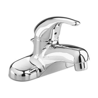 American Standard Colony Polished Chrome 1 Handle 4 in Centerset WaterSense Bathroom Faucet (Drain Included)