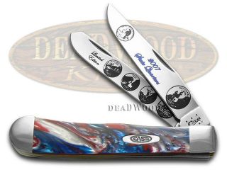 CASE XX 2007 State Quarters Series Trapper 1/3000 Stainless Pocket Knife Set