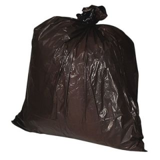 Genuine Joe Heavy Duty Trash Bags, Brown