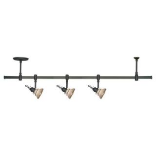Sea Gull Lighting Ambiance Transitions 3 Light Antique Bronze and Ember Glow Directional Track Lighting Kit 94511 71