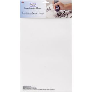 Gallery Glass Leading Blanks 10 x 18 2/Pkg   14964036  