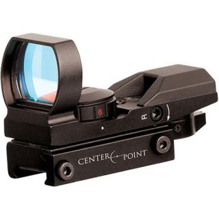 CenterPoint Scope 32mm Open Reflex Sight with Four Red/Green Illuminated Reticle Options