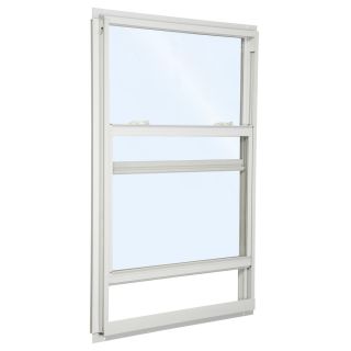 ReliaBilt 85 Series Aluminum Double Pane Single Strength New Construction Single Hung Window (Rough Opening 36 in x 60 in; Actual 35.5 in x 59.5 in)