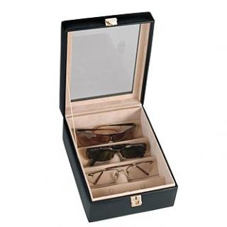 Royce Leather 4 Slot Eyeglass Box   Jewelry   Jewelry Boxes & Jewelry