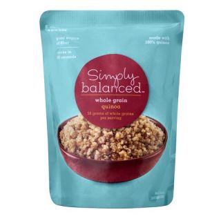 Simply Balanced Whole Grains Quinoa Microwaveable Pouch 8 oz