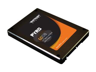 Patriot Pyro 2.5" 120GB SATA III MLC Internal Solid State Drive (SSD) PP120GS25SSDR