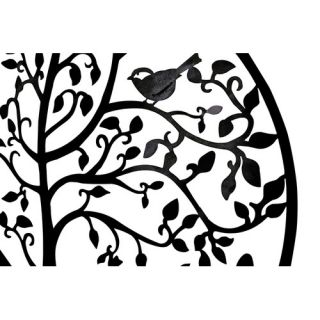 BayAccents Round Metal Tree Branches and Birds Wall Décor