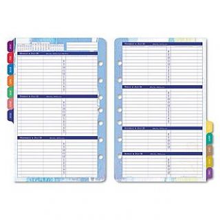 Day Timer Flavia Dated Two Page per Week Organizer Refill   Office