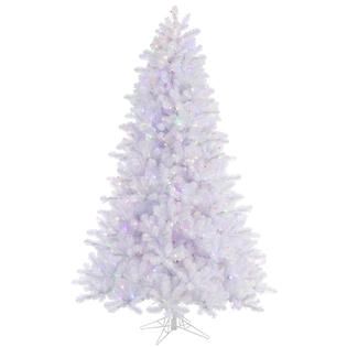 Vickerman 7.5 x 55 Crystal White Tree 650MU Dura Lit   Seasonal