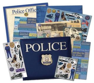 Police Scrapbook Kit   12 x 12 —