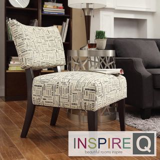 INSPIRE Q Draper Geographic Accent Chair