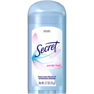 Secret Original Powder Fresh Women's Solid Antiperspirant & Deodorant, 2.7 oz