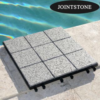 Infinita Corporation Jointstone Granite 12 x 12 Interlocking Deck