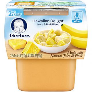 Gerber Hawaiian Delight Purees Desserts   Baby   Baby Food & Nutrition
