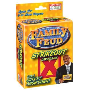 Endless Games Family Feud™ Strikeout Card Game   Toys & Games