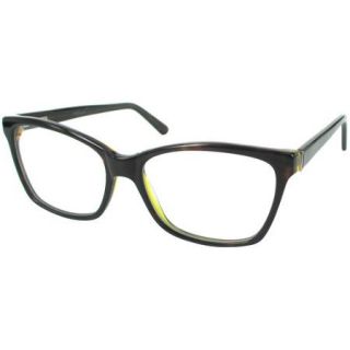 Designer Looks for Less Womens Prescription Glasses, DNA4024 Tortoise/Yellow