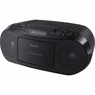 Sony Portable CD and Cassette Boombox w/ FM/AM Radio   Black   TVs