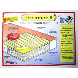 Dream On Me, 150 Ultra Coil Inner Spring Crib & Toddler Bed Mattress