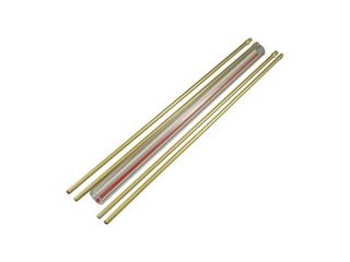 Glass Rod Kit, Red Line, 3/4In Dia, 15In L