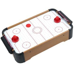 Trademark Games Mini Table Top Air Hockey w/ Accessories   Toys