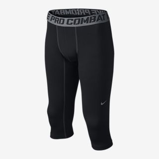 Nike Pro Combat Core Compression 3/4 Length Boys Tights.