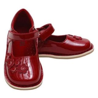 Red Patent Floral Little Girls 11 Mary Jane Fall Shoes
