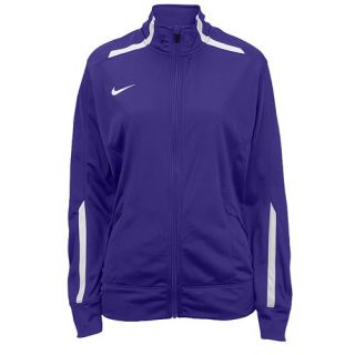 Nike Team Overtime Jacket   Womens   Soccer   Clothing   Purple/White