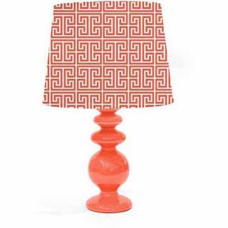 Tori Print Porcelain Lamp with CFL Bulb