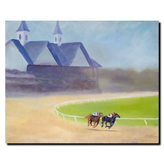 The Downs by Michelle Moate Painting Print on Canvas