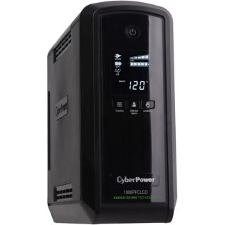 CyberPower CP1000PFCLCD UPS 1000VA 600W PFC compatible Pure sine wave