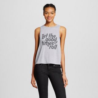 Womens Let The Good Times Roll Graphic Muscle   LOL Vintage